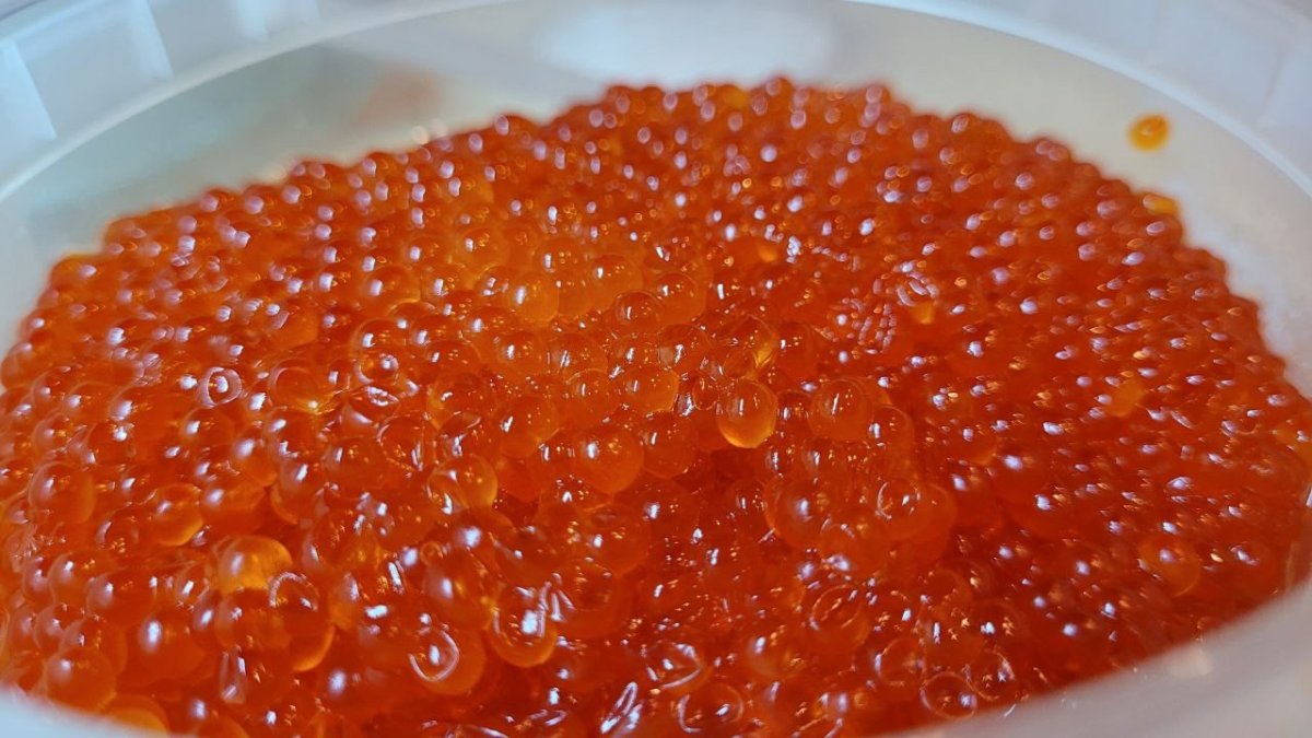 Красная икра.