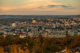 вид на Мурманск