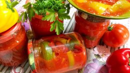 Лечо по-болгарски без уксуса