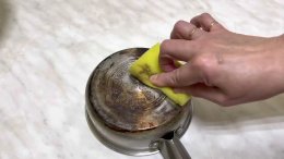 Нагар на кастрюле