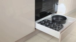 Полка под духовым шкафом