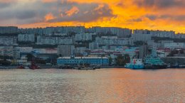 вид на Мурманск