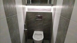 Закрываем трубы в туалете