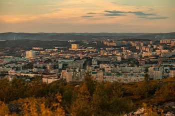 вид на Мурманск