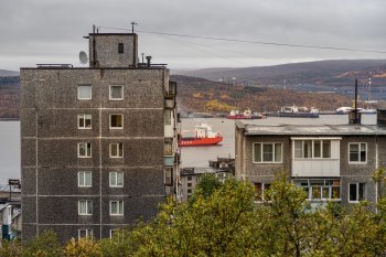 Кольский залив и Мурманск