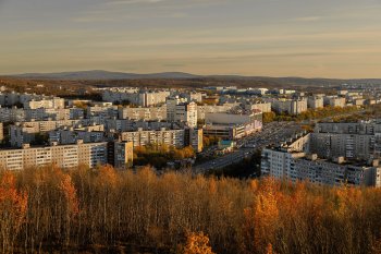 вид на Мурманск