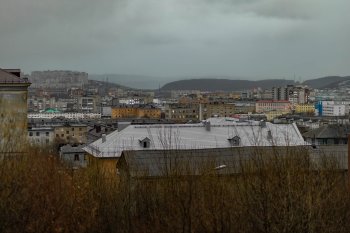 вид на Мурманск