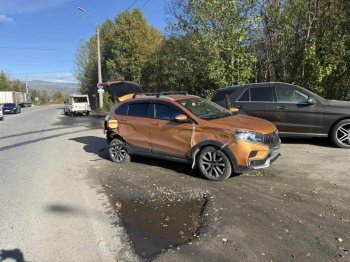 Место ДТП.