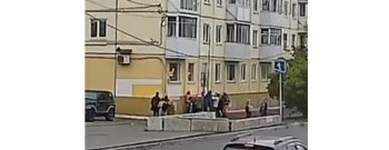Спасение ребенка во время пожара в Мурманске