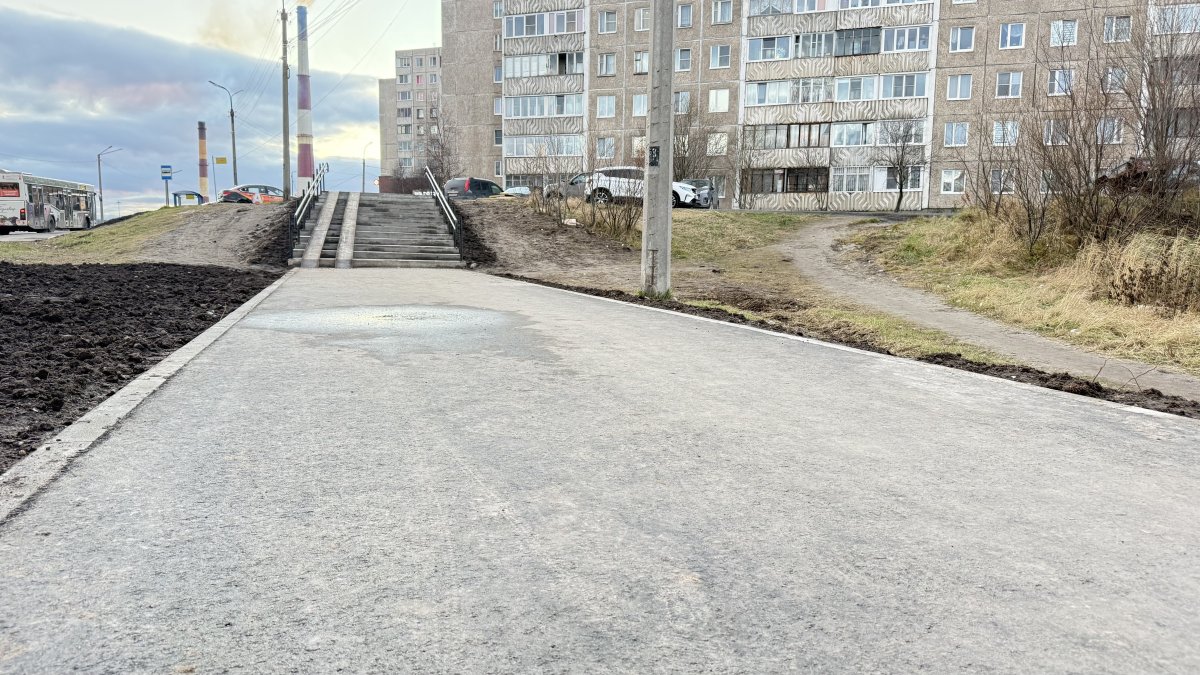 Дорожный ремонт в Мурманске