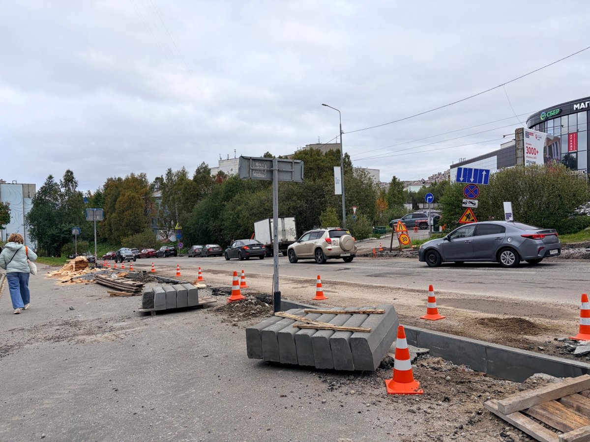 Ремонт дороги