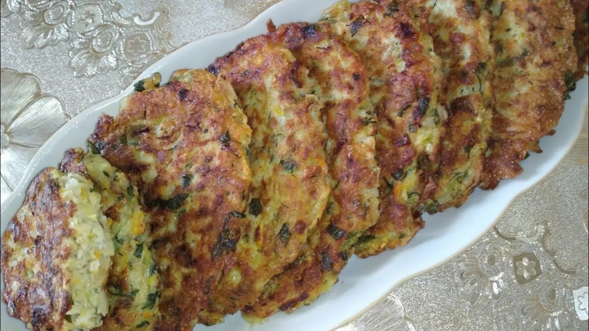 Кабачковые оладьи