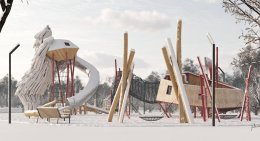 Детская площадка.