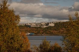 Вид на Мурманск.