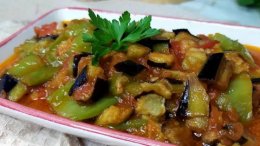 Шакшука с баклажанами