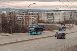 троллейбус в Мурманске