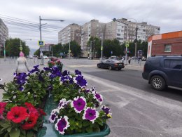 Перекрёсток.
