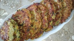 Кабачковые оладьи