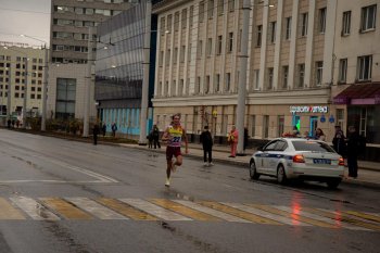 Легкоатлетический пробег на День города в Мурманске